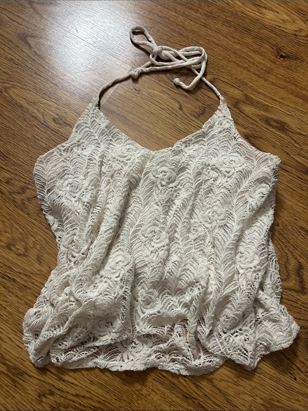 Lace Boho Halter Top